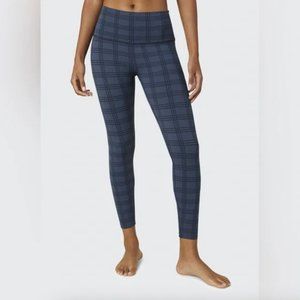 Beyond Yoga Blue Plaid Leggings